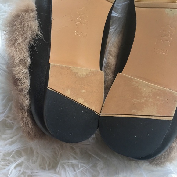 BOUTIQUE Fur Heeled Loafer Slide, PRICE FIRM!!! - Picture 6 of 7
